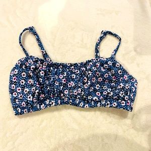 NWT Target Xhilaration Bikini Top Adjustable Straps Tie Back Size M